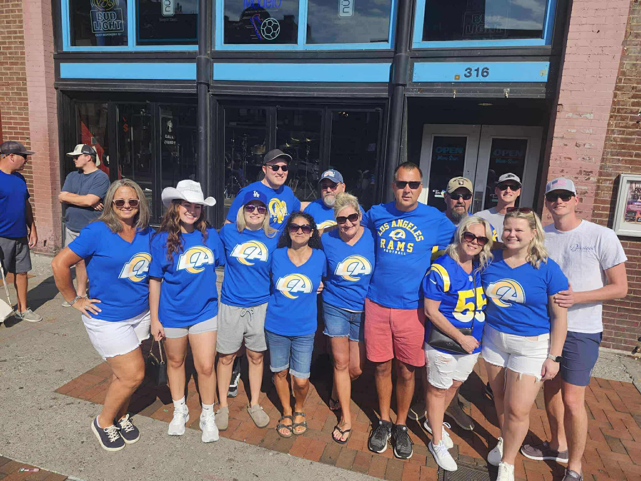 Team jersey: LA Rams